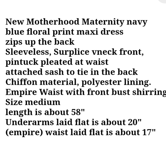 Motherhood Maternity Maxi Dress - Picture 8 of 8